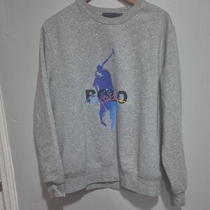 Polo Ralph Lauren Men's Chenille Print Big Pony Crewneck Sweatshirt